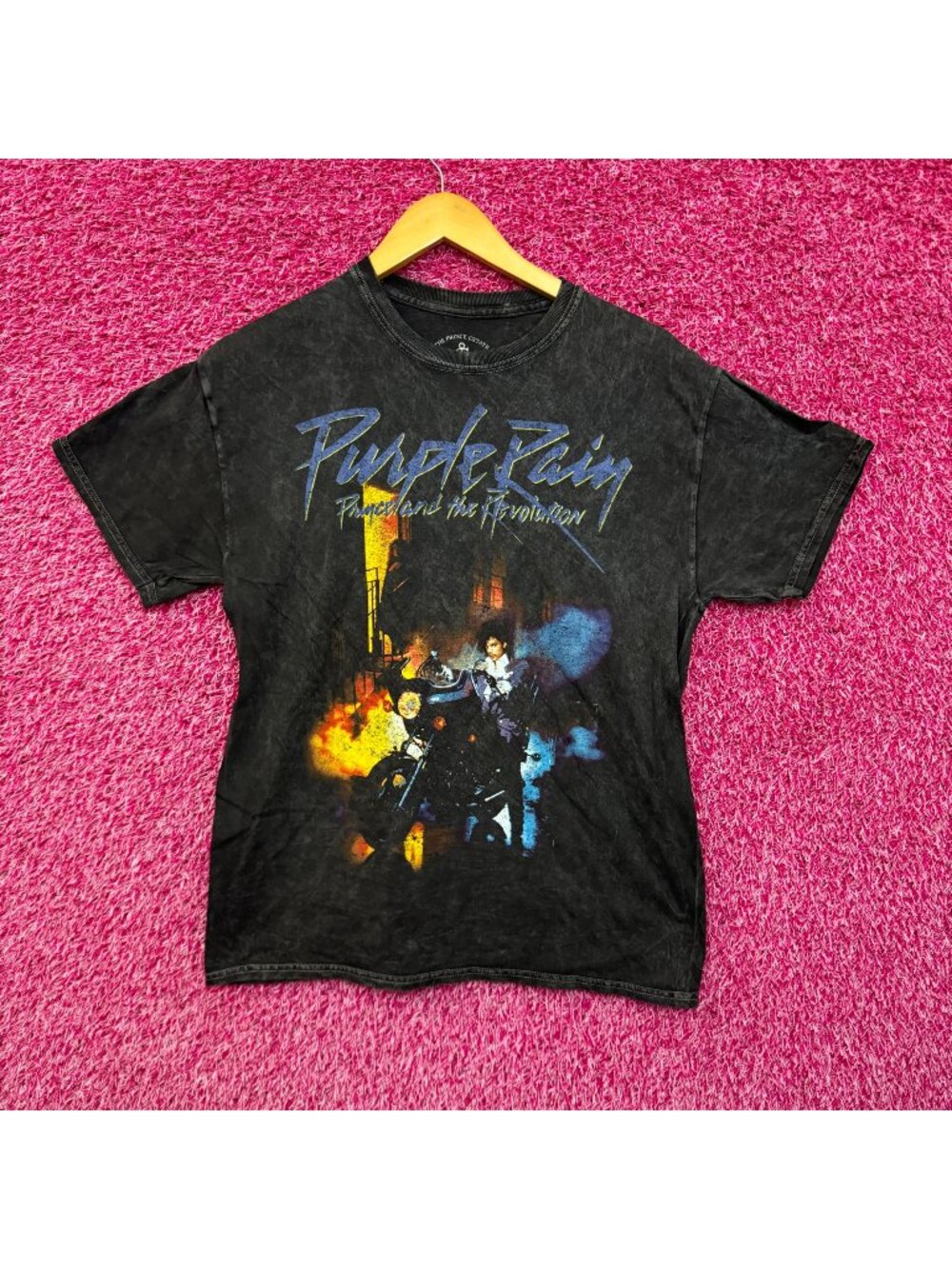 Purple Rain Album Art Prince the Revolution Funk Rock Tee M